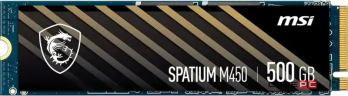 Твердотельный накопитель MSI 500 Gb SPATIUM M450 V1 (S78-440K380-P83)