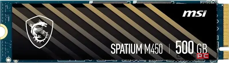 Твердотельный накопитель MSI 500 Gb SPATIUM M450 V1 (S78-440K380-P83)