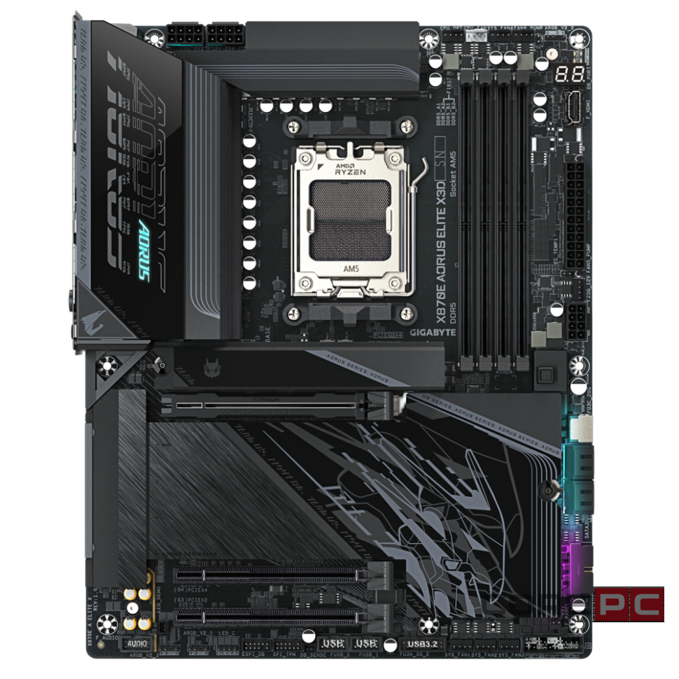 Материнская плата Gigabyte X870E AORUS ELITE X3D