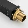 Смеситель для раковины Gappo G1017-6, рычажное управление, цвет черный