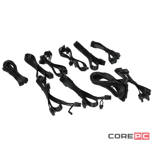 Блок питания Montech 750W TITAN GOLD Black (TIS0123) 16 Pin (PCIe 5.0 Connector Cable Details)