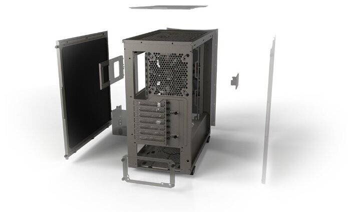 Компьютерный корпус Be Quiet! PURE BASE 500 Metallic Gray (BG036)