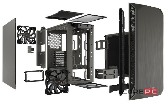 Компьютерный корпус Be Quiet! PURE BASE 500 Metallic Gray (BG036)