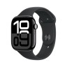 Apple Watch Series 10 42mm Jet Black Aluminum Case with Black Sport Band (S/M) (Датчик кислорода)