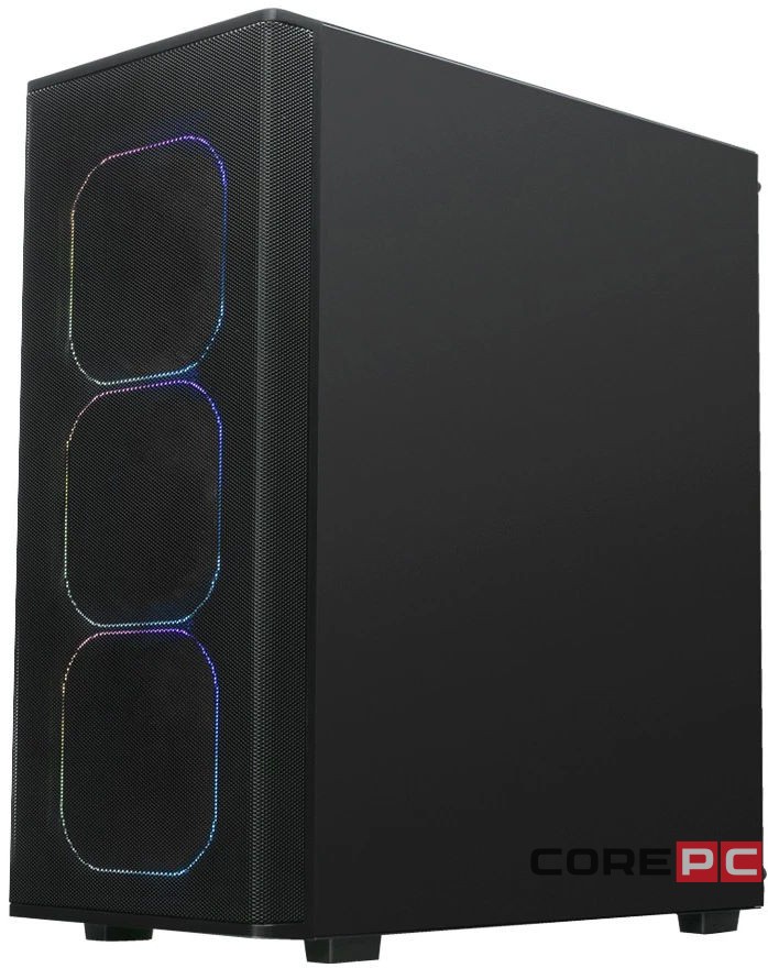 Компьютерный корпус XASTRA A300M 4ARGB-C6 TG Black (A300M-4FG12A-C6)