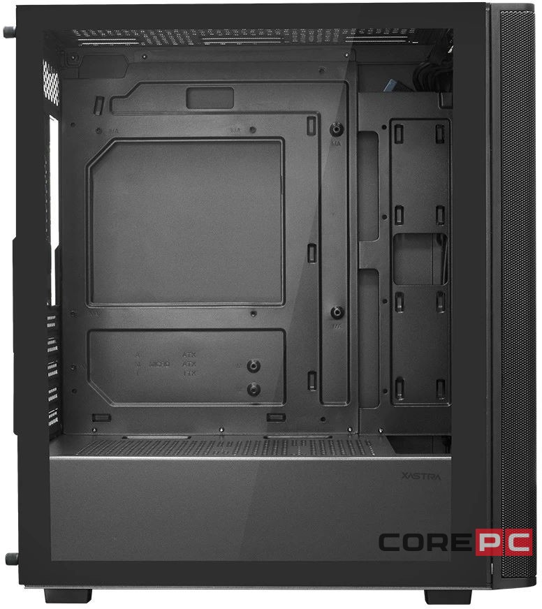 Компьютерный корпус XASTRA A300M 4ARGB-C6 TG Black (A300M-4FG12A-C6)