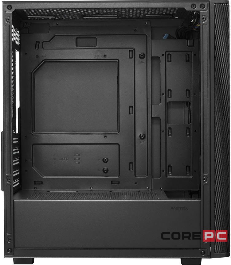 Компьютерный корпус XASTRA A300M 4ARGB-C6 TG Black (A300M-4FG12A-C6)
