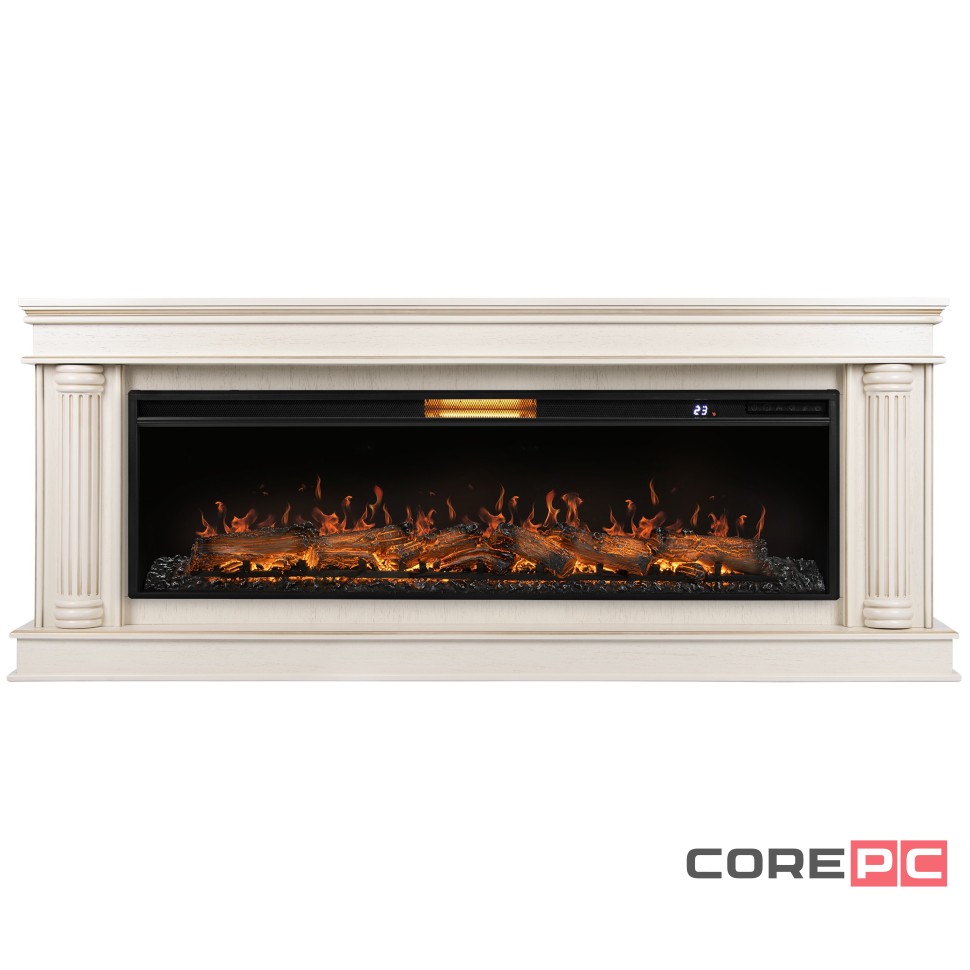 Портал Firelight Olympia 60, слоновая кость с золотой патиной