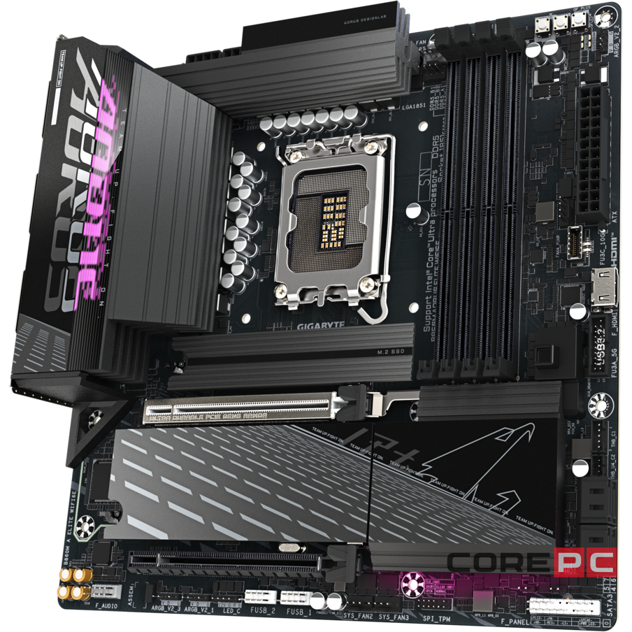 Материнская плата Gigabyte B860M AORUS ELITE WIFI6E