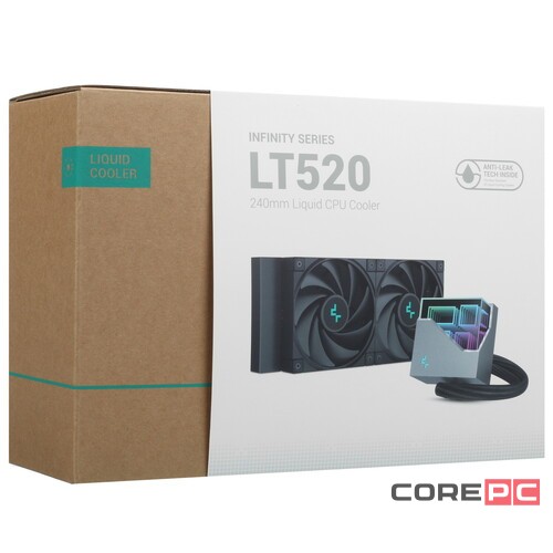 Система жидкостного охлаждения для процессора Deepcool LT520 ARGB R-LT520-BKAMNF-G-1 PWM