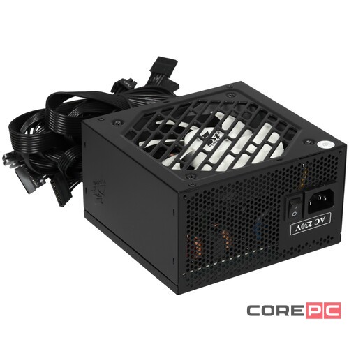 Блок питания 1STPLAYER 650W FK Black (PS-650FK)