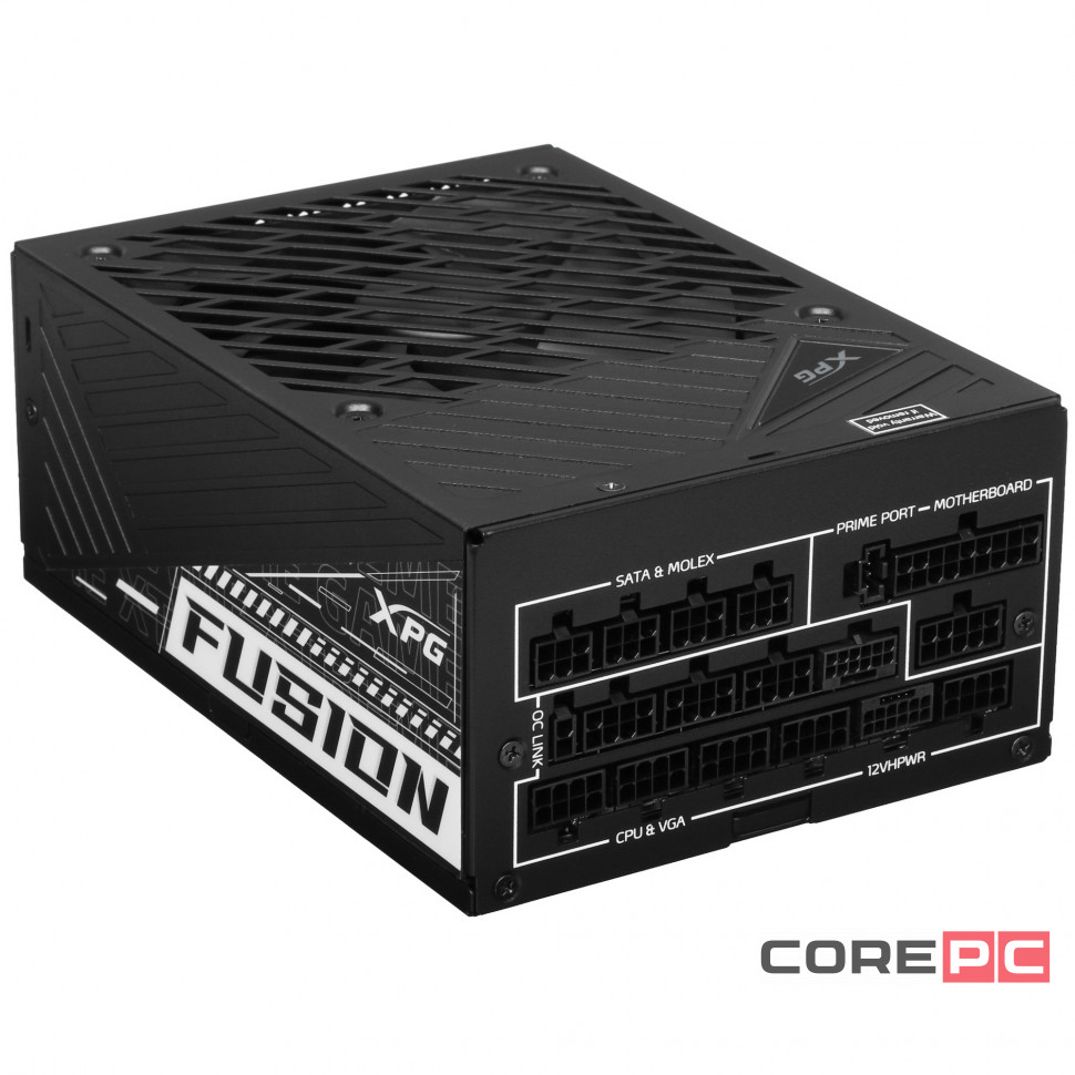 Блок питания ADATA XPG 1600W FUSION 1600 TITANIUM (FUSION1600T-BKCEU) (PCIe 5.0 Connector Cable Details)