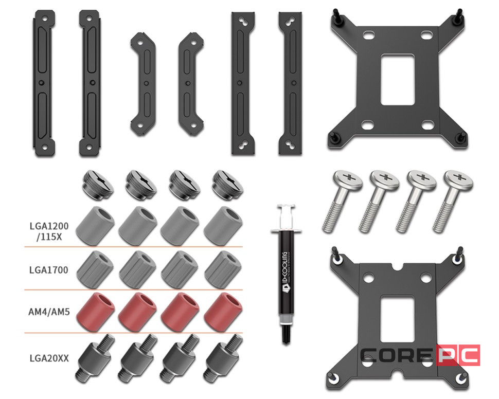 Система жидкостного охлаждения для процессора ID-COOLING DASHFLOW 360 XT LITE White