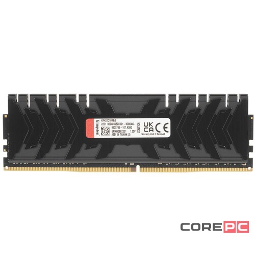 Оперативная память 8 Gb 3200 MHz Kingston FURY RENEGADE Black (KF432C16RB/8)