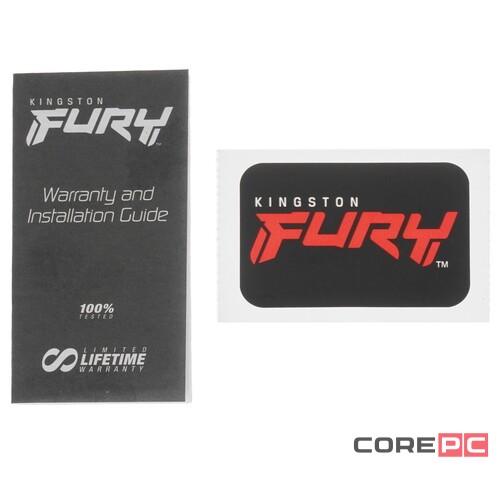 Оперативная память 8 Gb 3200 MHz Kingston FURY RENEGADE Black (KF432C16RB/8)