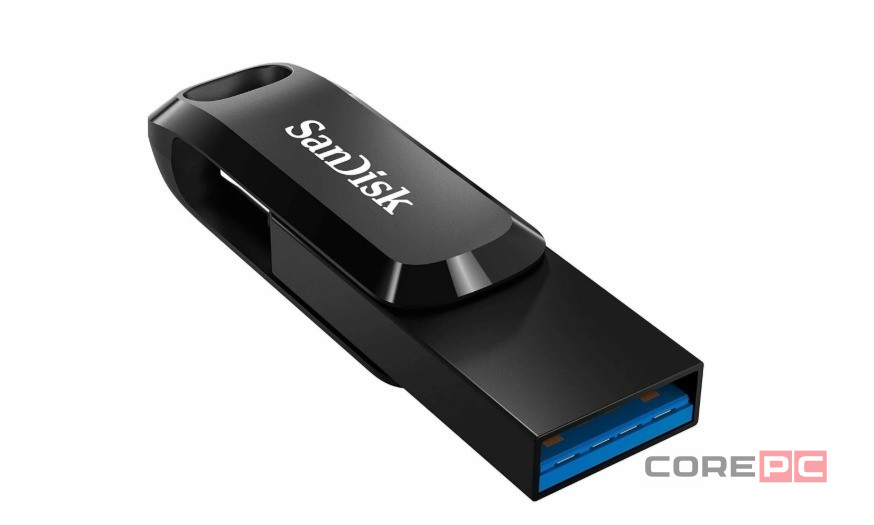 3.2 USB флеш накопитель SanDisk 512GB Ultra Dual Drive Type-c (SDDDC3-512G-G46) черный