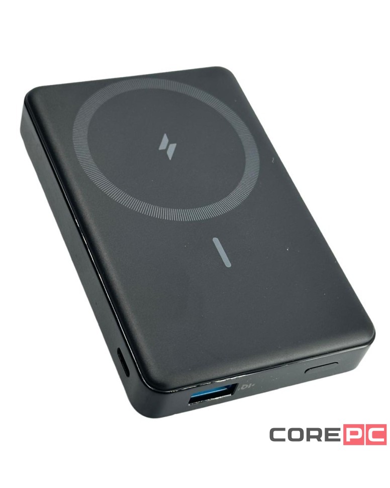 Powerbank с беспроводной зарядкой Anker MagGo 10000mAh 1USB/1C (A1652) черный