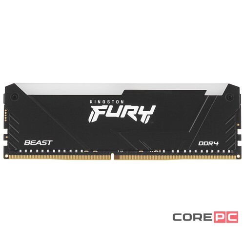Оперативная память 16 Gb 3200 MHz Kingston FURY Beast RGB XMP Black (KF432C16BB12A/16)