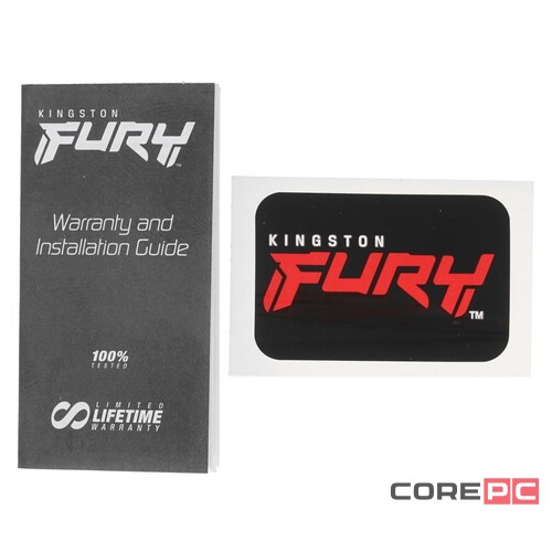 Оперативная память 16 Gb 3200 MHz Kingston FURY Beast RGB XMP Black (KF432C16BB12A/16)