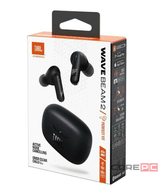 Беспроводные наушники TWS JBL Wave Beam 2 черные