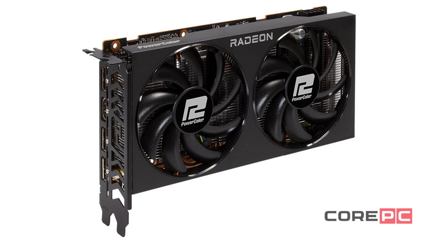 Видеокарта PowerColor (AXRX 6650XT 8GBD6-3DH) Radeon RX 6650 XT 8GB Fighter