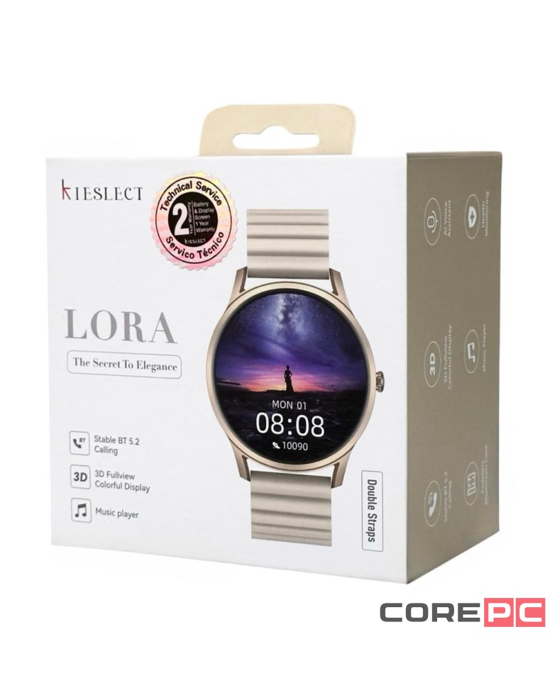 Умные часы Kieslect Lady Calling Watch Lora (EU)золотые