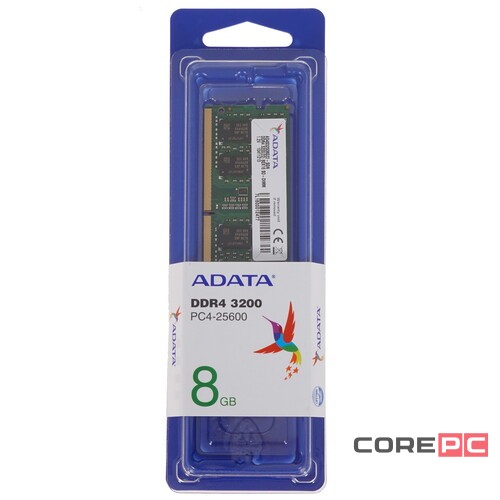 Оперативная память 8 Gb 3200 MHz ADATA XPG PREMIER (AD4S32008G22-SGN)