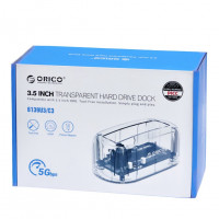 Док-станция для 1 HDD Orico 6139-U3 5Gbps USB3.0 прозрачная