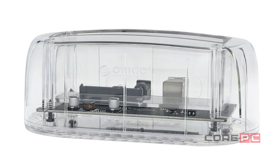 Док-станция для 1 HDD Orico 6139-U3 5Gbps USB3.0 прозрачная