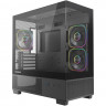Компьютерный корпус Powercase Vision Micro S3B TG ARGB Black (CVMMSB-A3)
