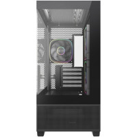 Компьютерный корпус Powercase Vision Micro S3B TG ARGB Black (CVMMSB-A3)