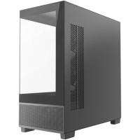 Компьютерный корпус Powercase Vision Micro S3B TG ARGB Black (CVMMSB-A3)