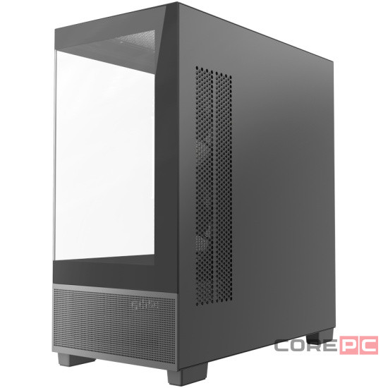 Компьютерный корпус Powercase Vision Micro S3B TG ARGB Black (CVMMSB-A3)