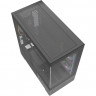 Компьютерный корпус Powercase Vision Micro S3B TG ARGB Black (CVMMSB-A3)
