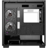 Компьютерный корпус Powercase Vision Micro S3B TG ARGB Black (CVMMSB-A3)