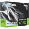 Видеокарта ZOTAC (ZT-D40700H-10M) GeForce RTX 4070 12GB TWIN EDGE OC