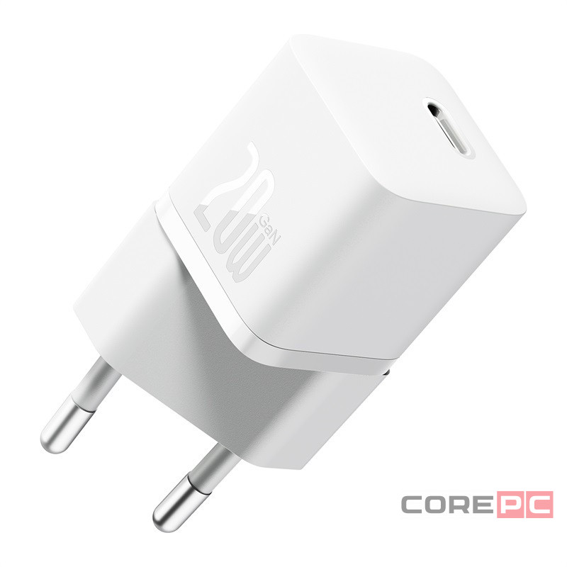 Сетевое зар. устр. Baseus GaN5 Fast Charger 1C 20W (CCGN050102) белое