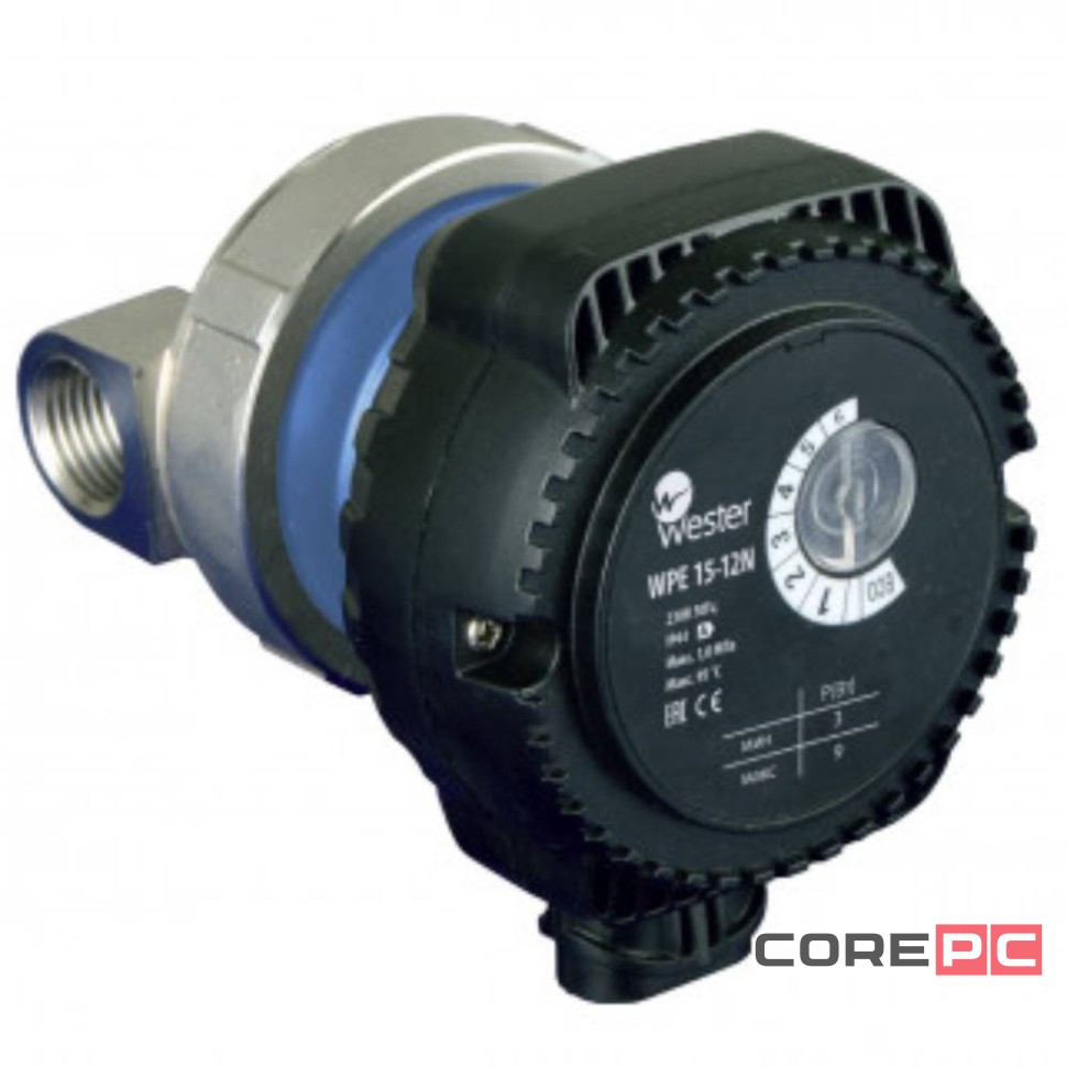 Насос Wester WPE15-12N циркуляционный на горячую воду
