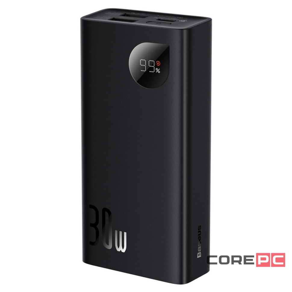 Powerbank Baseus Adaman2 10000mAh 2USB/1USB-C 30W (PPAD040101) черный