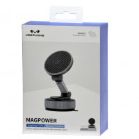 Держатель в автомобиль на торпеду Keephone Magpower черный