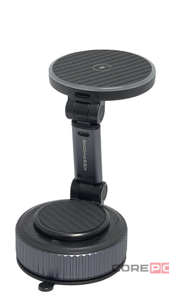 Держатель в автомобиль на торпеду Keephone Magpower черный