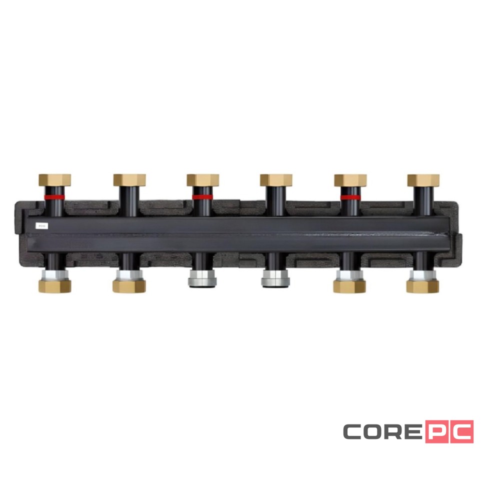 Гребенка VIEIR распределительная 6 выходов 1 1/2quot; VR211.3 (1)