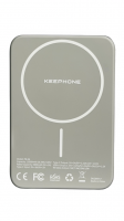 Powerbank магнитный с MagSafe Keephone Kavos Semi-Solid Battery 10000mAh коричневый