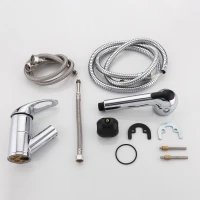 Смеситель для кухни Frap F6003, рычажное управление, цвет хром