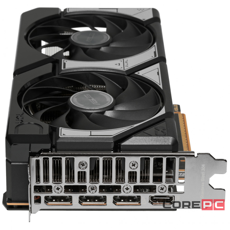 Видеокарта ASUS (DUAL-RTX5060-O8G) GeForce RTX 5060 8GB DUAL OC (90YV0N12-M0NA00)