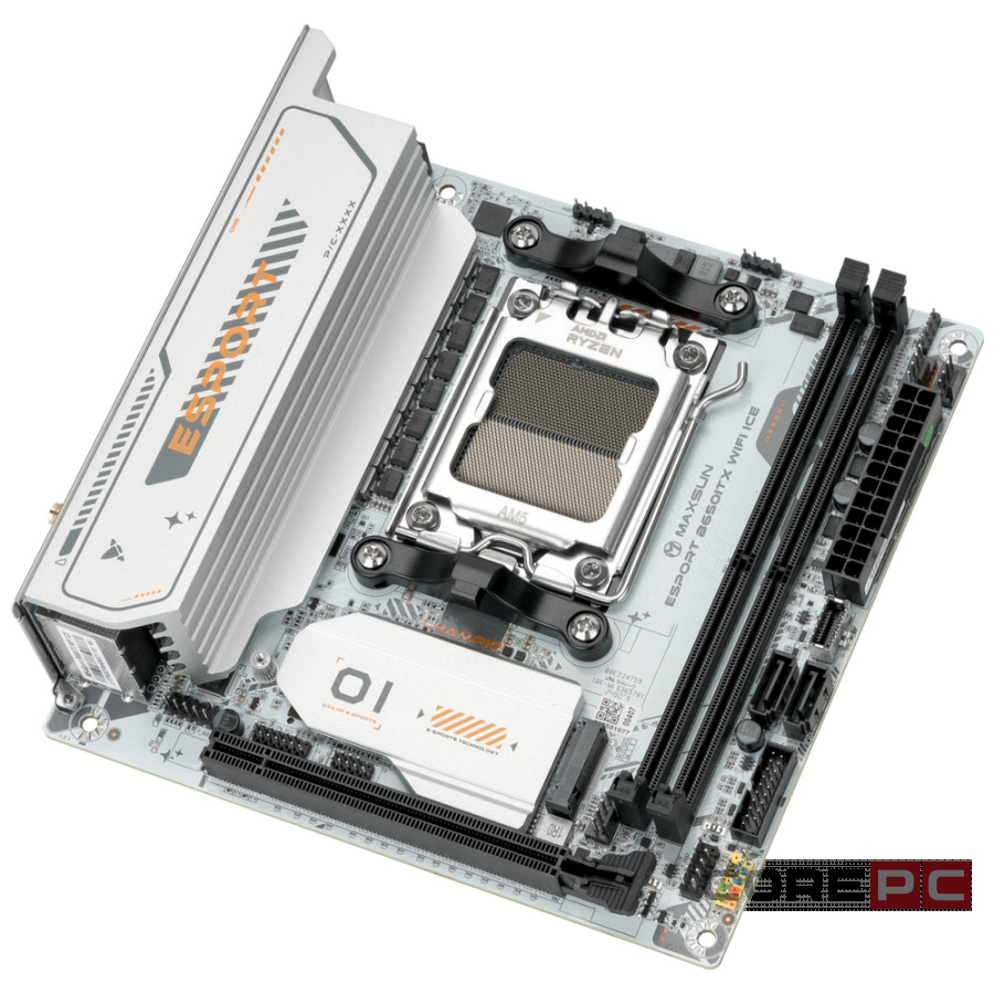 Материнская плата MaxSun MS-eSport B650ITX WIFI ICE (6940709661185)