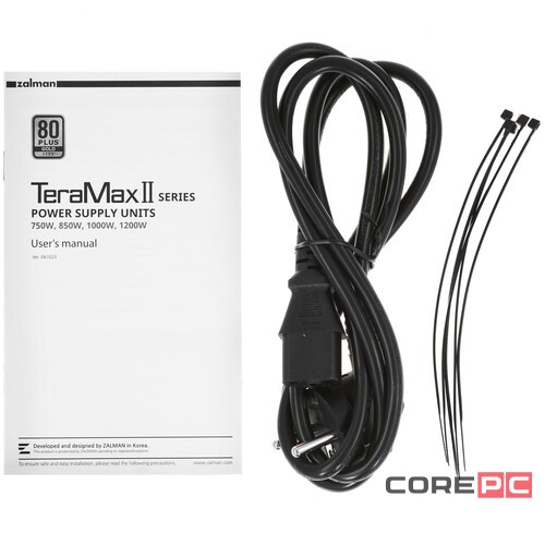 Блок питания Zalman 1200W TeraMax2 ZM1200-TMX2 16 Pin (PCIe 5.0 Connector Cable Details)