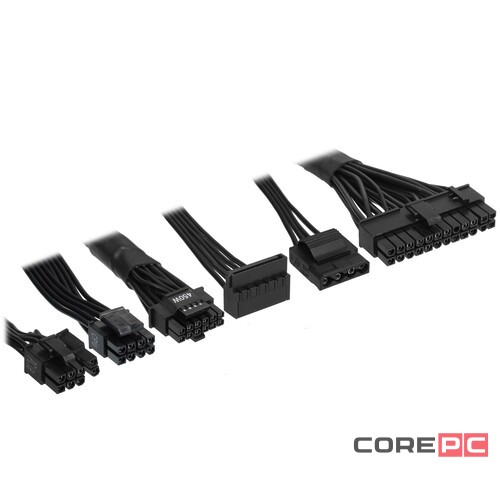 Блок питания Montech 850W TITAN GOLD Black (TIS0124) 16 Pin (PCIe 5.0 Connector Cable Details)