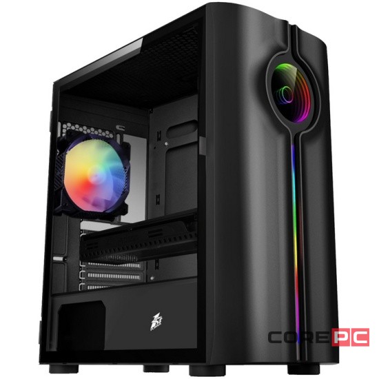 Компьютерный корпус 1STPLAYER INFINITE SPACE IS3 TG Black (IS3-BK-1F2)