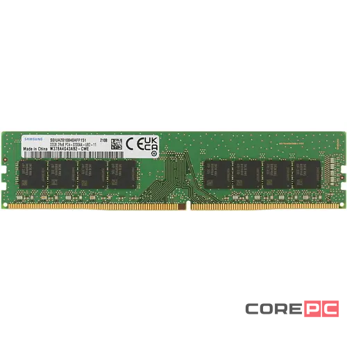 Оперативная память 32 Gb 3200 MHz Samsung (M378A4G43AB2-CWE)